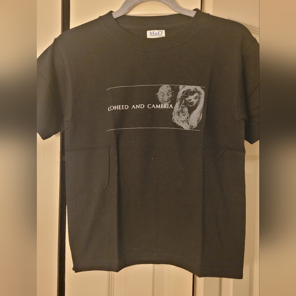 Women's Medium Black T-shirt Coheed & Cambria Concert Juniors